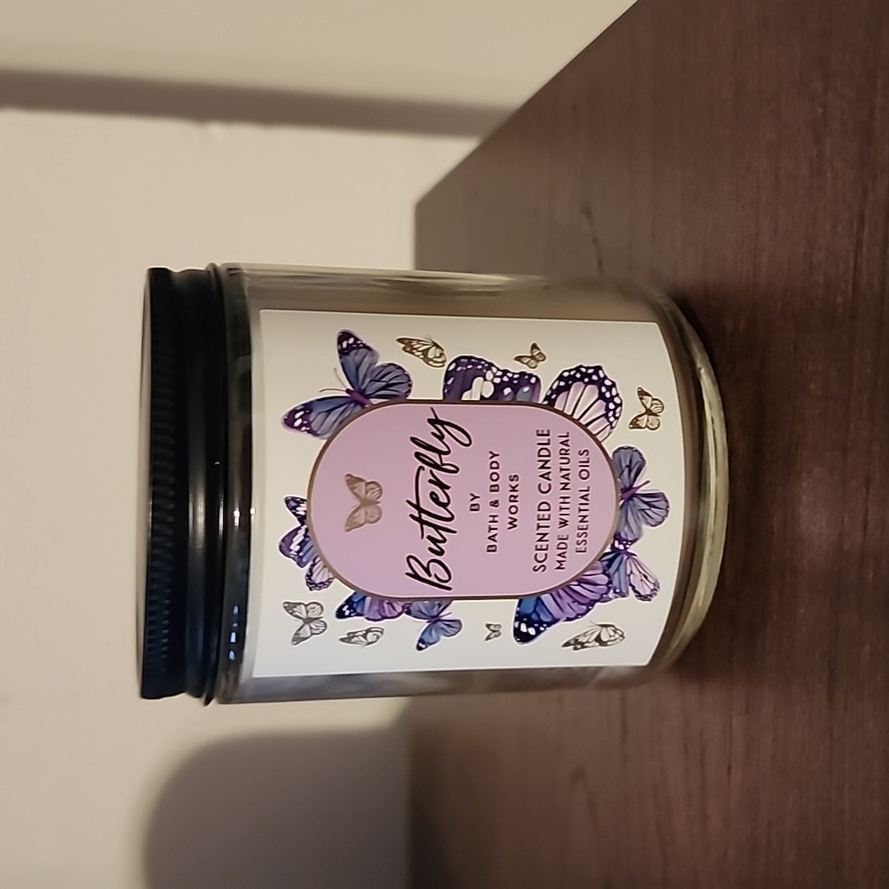 Bath & Body Works Butterfly Single Wick Candle